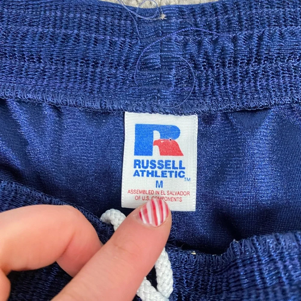 Vintage blue russell‎ athletic shorts
